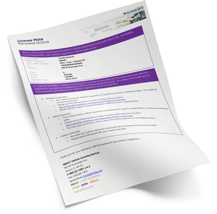 Renewal Notice